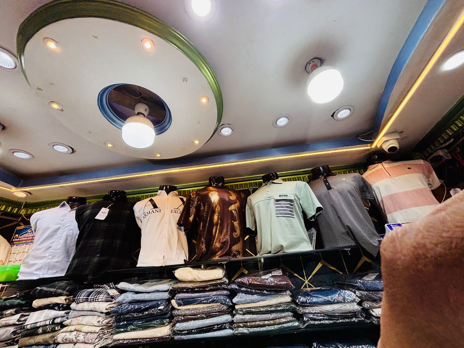 NFB Shop Interior – Shirts Section