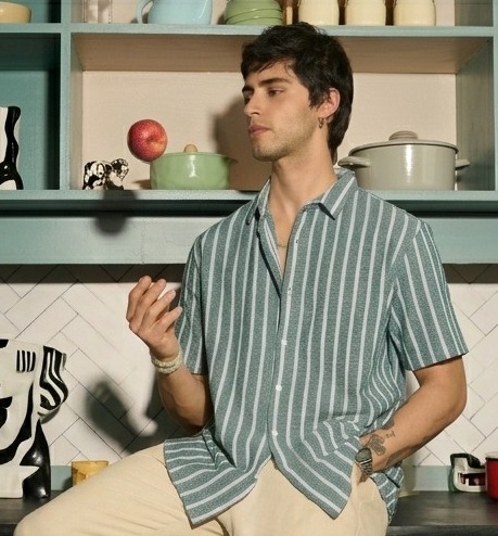 Down Shoulder Tshirt